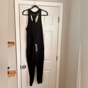 Vuori Lux Jumpsuit in Black